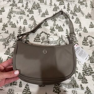 lululemon athletica Taupe Shoulder Bag